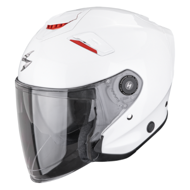 CASCO SCORPION EXO-GT JET SOLID PERLA BLANCO