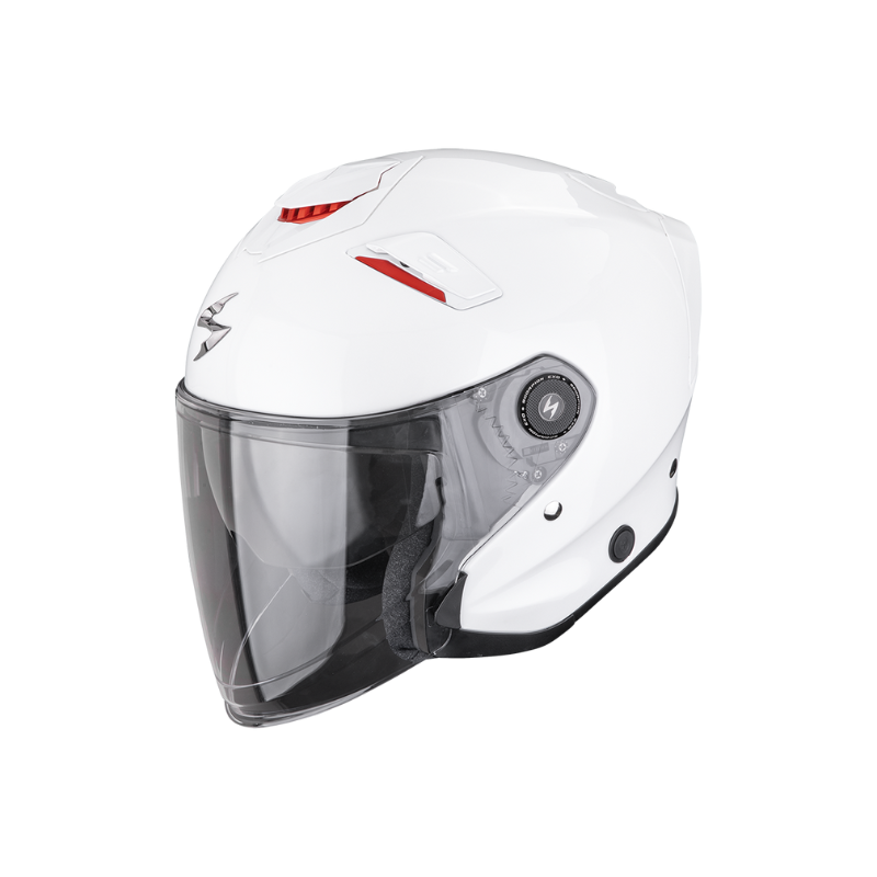 CASCO SCORPION EXO-GT JET SOLID PERLA BLANCO