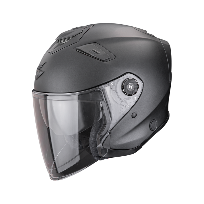 CASCO SCORPION EXO-GT JET SOLID NEGRO PERLA MATE
