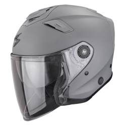 CASCO SCORPION EXO-GT JET SOLID GRIS CEMENTO MATE