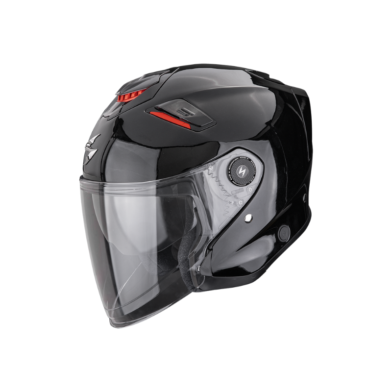 CASCO SCORPION EXO-GT JET SOLID NEGRO METÁLICO