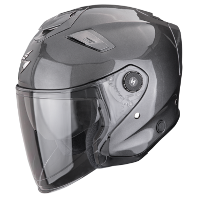 CASCO SCORPION EXO-GT JET SOLID GRIS METÁLICO