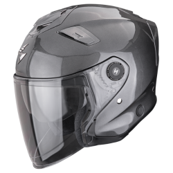 CASCO SCORPION EXO-GT JET SOLID GRIS METÁLICO