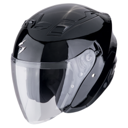 CASCO SCORPION EXO-Z1 SOLID NEGRO METAL
