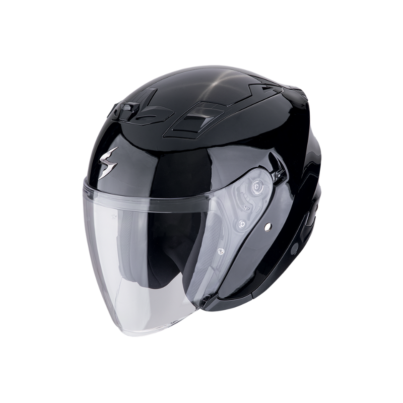CASCO SCORPION EXO-Z1 SOLID NEGRO METAL