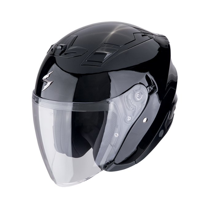 CASCO SCORPION EXO-Z1 SOLID NEGRO METAL