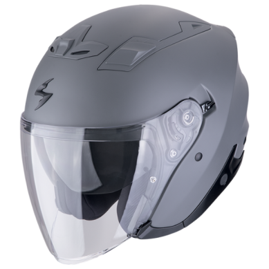 CASCO SCORPION EXO-Z1 SOLID GRIS CEMENTO MATE