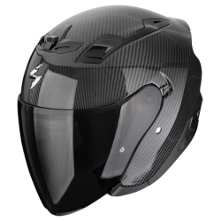 CASCO SCORPION EXO-Z1 CARBON ONYX SOLID NEGRO