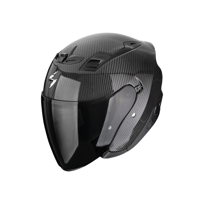 CASCO SCORPION EXO-Z1 CARBON ONYX SOLID NEGRO