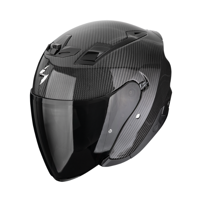 CASCO SCORPION EXO-Z1 CARBON ONYX SOLID NEGRO