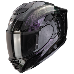 CASCO SCORPION EXO-1500 AIR FANTASY NEGRO / CAMELÓN