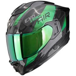 CASCO SCORPION EXO-1500 CARBON PLATTED NEGRO / ROJO