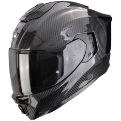 CASCO SCORPION EXO-1500 CARBON AIR SOLID NEGRO