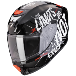 CASCO SCORPION EXO-JNR AIR BOUM NEGRO / BLANCO