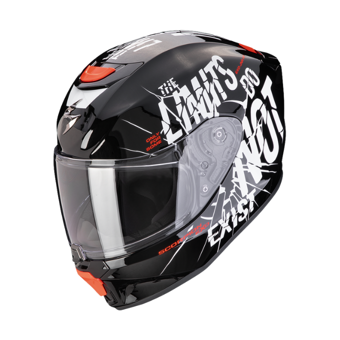 CASCO SCORPION EXO-JNR AIR BOUM NEGRO / BLANCO