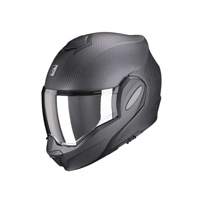 CASCO SCORPION EXO-TECH EVO CARBON SOLID NEGRO MATE