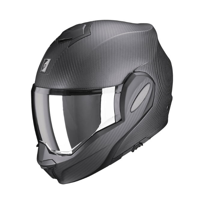 CASCO SCORPION EXO-TECH EVO CARBON SOLID NEGRO MATE