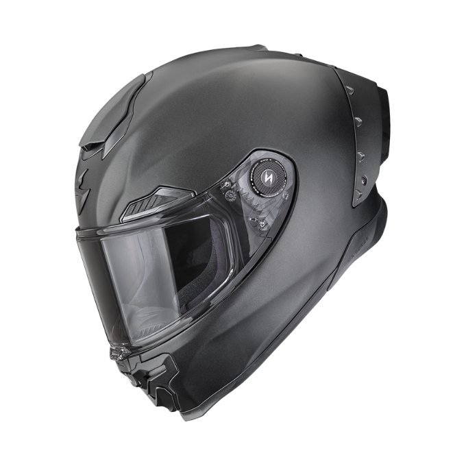CASCO SCORPION EXO-RACE AIR SOLID NEGRO