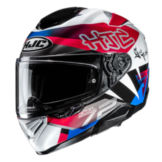 CASCO INTEGRAL HJC RPHA 72 GOLDY ROJO