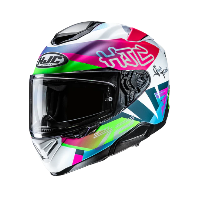 CASCO INTEGRAL HJC RPHA 72 GOLDY VERDE NEON