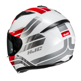 CASCO HJC C10 HIPER ROJO / BLANCO