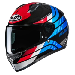 CASCO HJC C10 HIPER NEGRO / ROJO / BLANCO