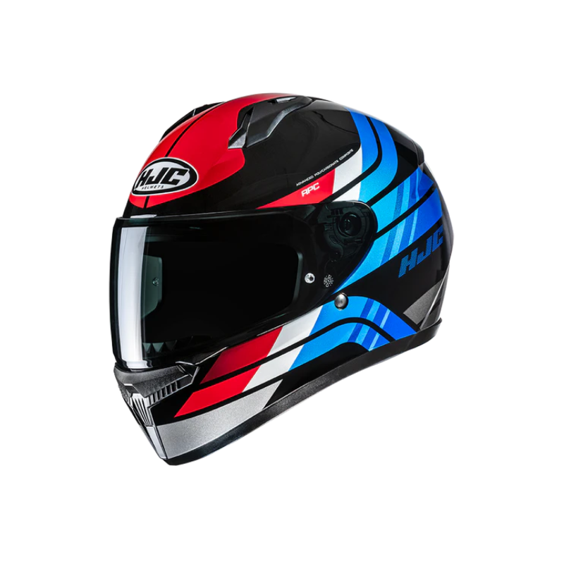 CASCO HJC C10 HIPER NEGRO / ROJO / BLANCO