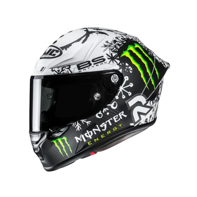 CASCO INTEGRAL HJC RPHA 1 V2 CARBON UNI NEGRO MATE