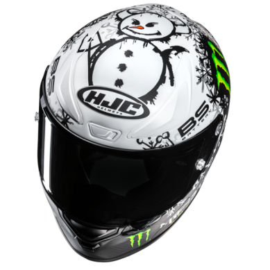 CASCO INTEGRAL HJC RPHA 1 V2 CARBON UNI NEGRO MATE