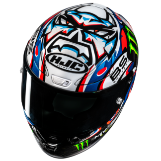 CASCO INTEGRAL HJC RPHA 1 V2 CARBON SNOW DIABLO