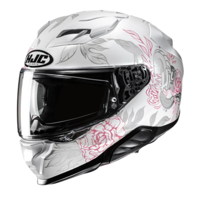CASCO INTEGRAL HJC F71 ELIZ BLANCO
