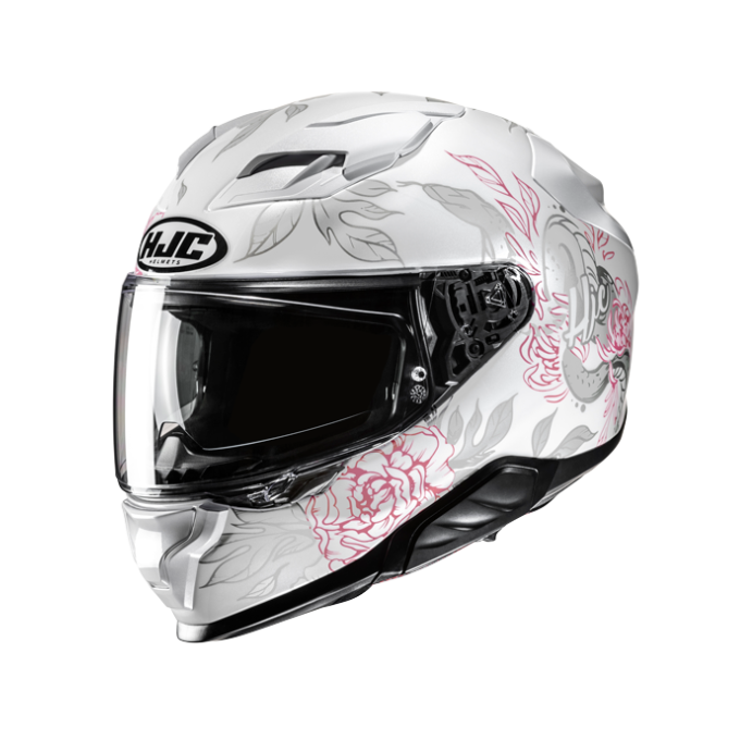 CASCO INTEGRAL HJC F71 ELIZ BLANCO