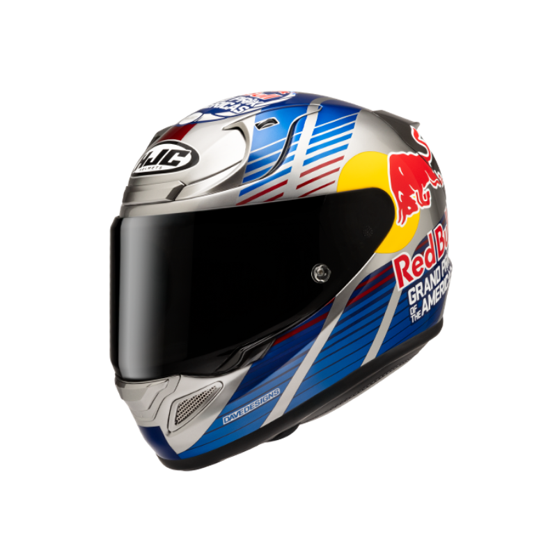 CASCO HJC RPHA 12 RED BULL AUSTIN GP 2