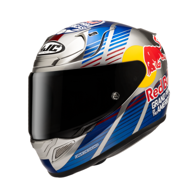 CASCO HJC RPHA 12 RED BULL AUSTIN GP 2