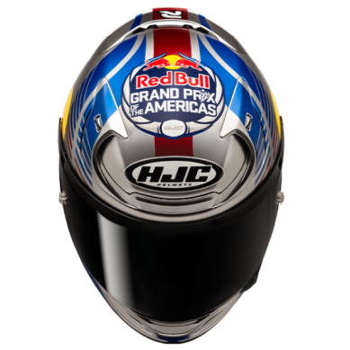 CASCO HJC RPHA 12 RED BULL AUSTIN GP 2