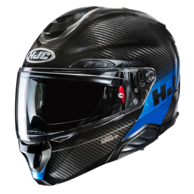 CASCO HJC RPHA 91 CARBON ELIG NEGRO / AZUL
