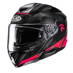 CASCO INTEGRAL HJC RPHA 72 CARBON FYNEX NEGRO / ROJO