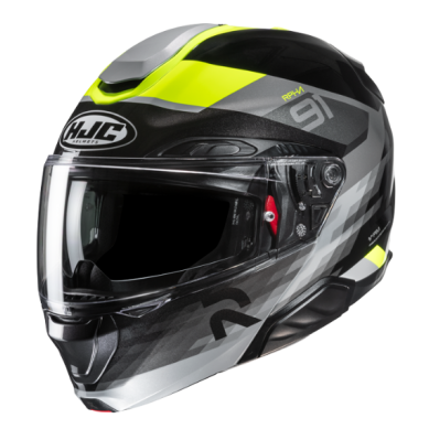 CASCO HJC RPHA 91 MADAL GRIS / NEGRO / AMARILLO