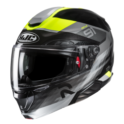 CASCO HJC RPHA 91 MADAL GRIS / NEGRO / AMARILLO
