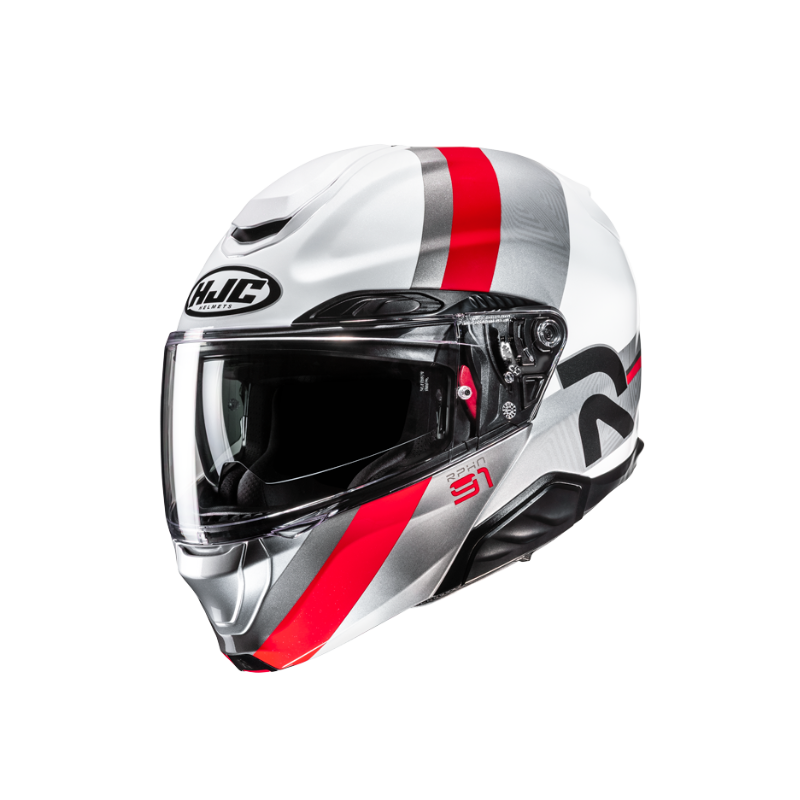 CASCO HJC RPHA 91 FENSH BLANCO / GRIS / ROJO