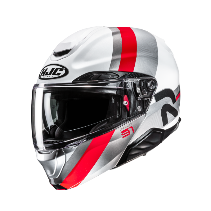 CASCO HJC RPHA 91 FENSH BLANCO / GRIS / ROJO