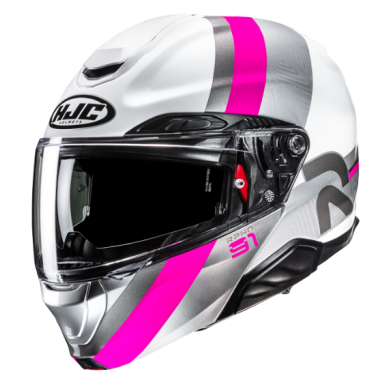 CASCO HJC RPHA 91 FENSH BLANCO / ROSA