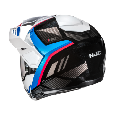 CASCO MODULAR HJC I80 IMES BLANCO /  AZUL / NEGRO
