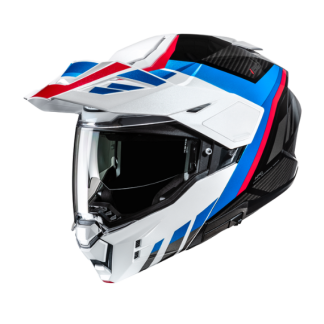CASCO MODULAR HJC I80 IMES BLANCO /  AZUL / NEGRO
