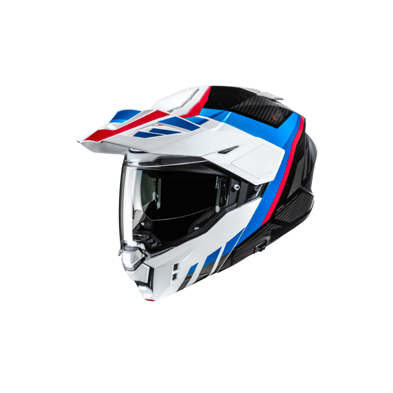 CASCO MODULAR HJC I80 IMES BLANCO /  AZUL / NEGRO