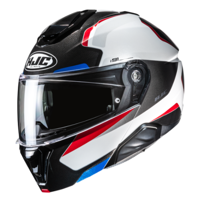 CASCO IMODULAR HJC I91 FELIO NEGRO / BLANCO / ROJO