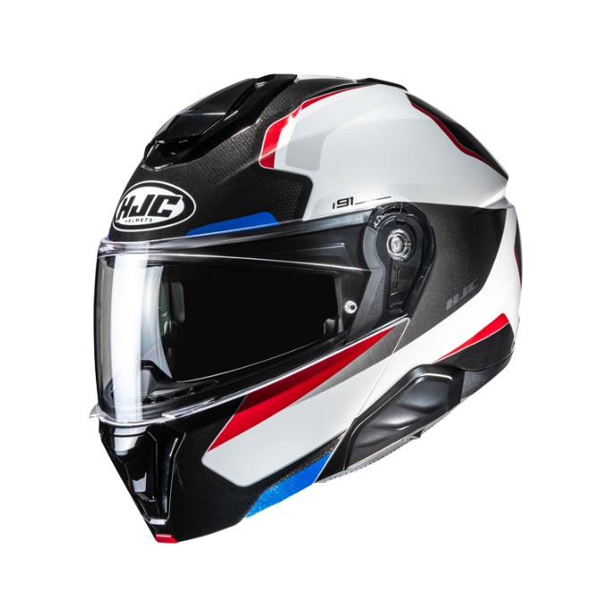 CASCO IMODULAR HJC I91 FELIO NEGRO / BLANCO / ROJO