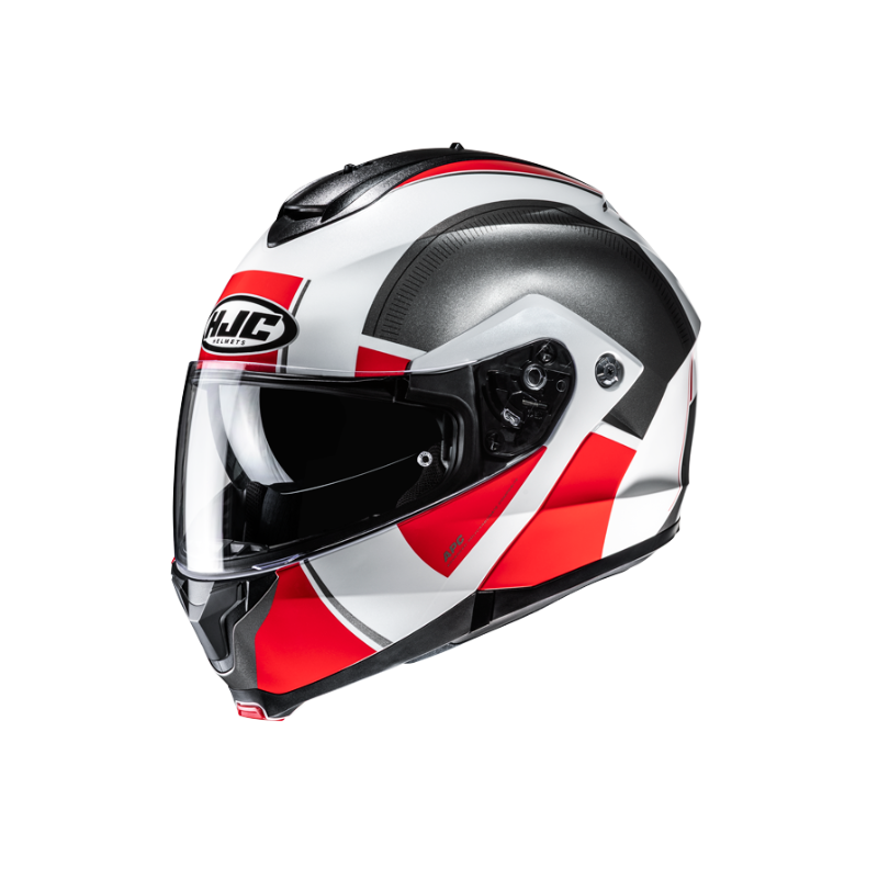 CASCO MODULAR C91N JYN NEGRO / ROJO