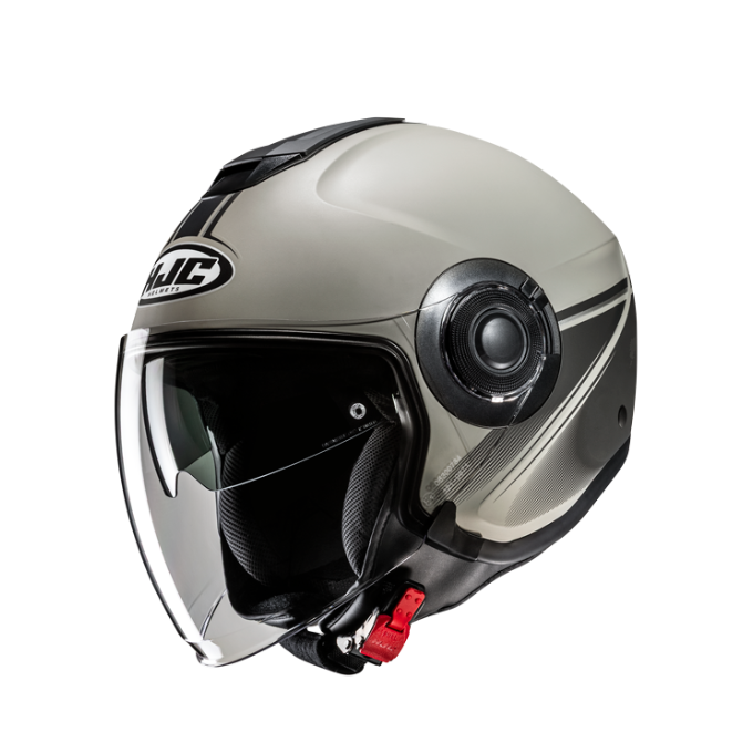 CASCO JET HJC I40N VISION CREMA