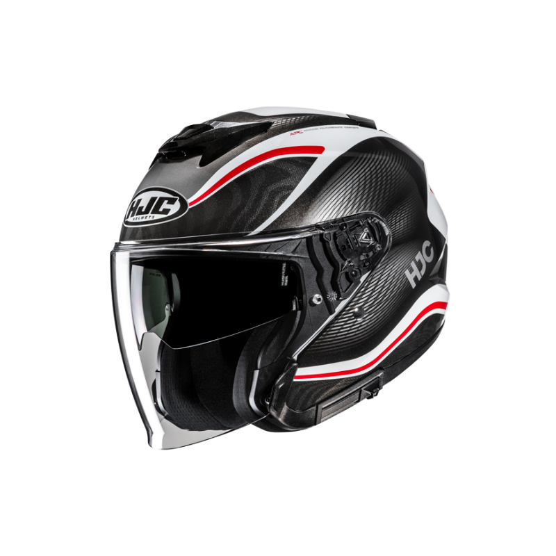 CASCO JET HJC I31 DEPE NEGRO / ROJO
